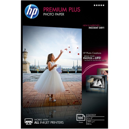 HP INC.  HP Premium Plus Inkjet Print Photo Paper