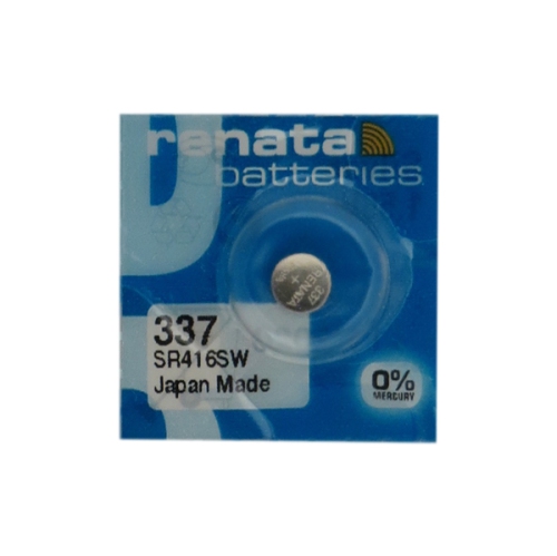 10-Pack 337 / SR416SW Renata Silver Oxide Button Batteries