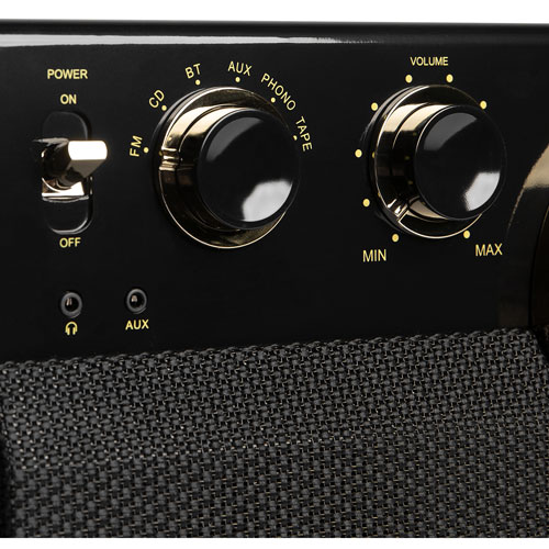 Tourne-disque à courroie 7-en-1 Nostalgic 370B de Victrola - Exclusivité de Best Buy