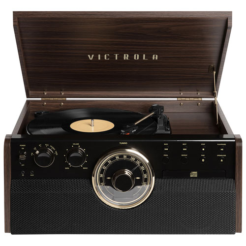 Tourne-disque à courroie 7-en-1 Nostalgic 370B de Victrola - Exclusivité de Best Buy