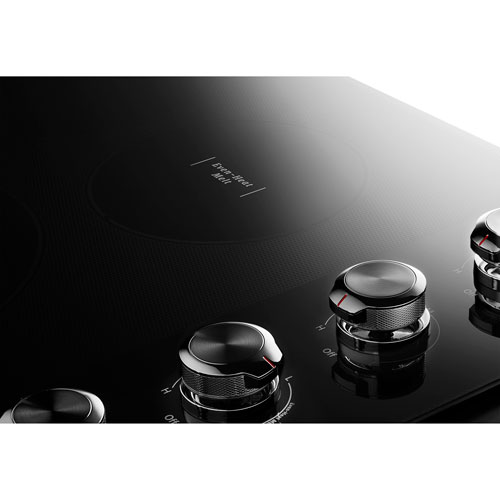 KitchenAid 30" 5-Element Electric Cooktop (KCES550HBL) - Black
