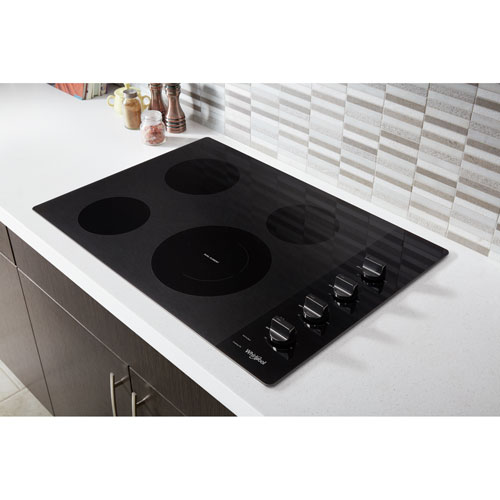 whirlpool wce55us electric cooktop