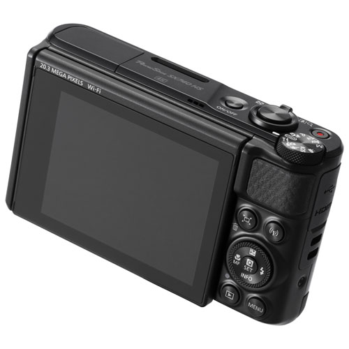 Appareil photo numérique PowerShot SX740 HS Wi-Fi 20,3 Mpx de Canon et zoom optique 40x - Noir