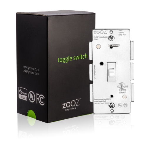 Zooz Z-Wave Toggle On Off Wall Switch