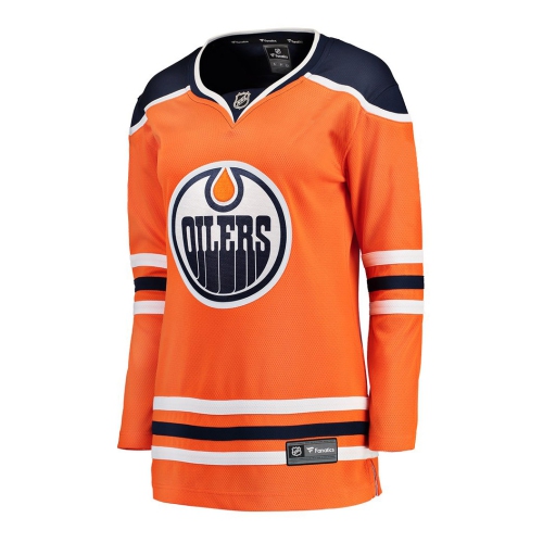 Women S Edmonton Oilers Nhl Fanatics Breakaway Home Jersey Small Best Buy Canada