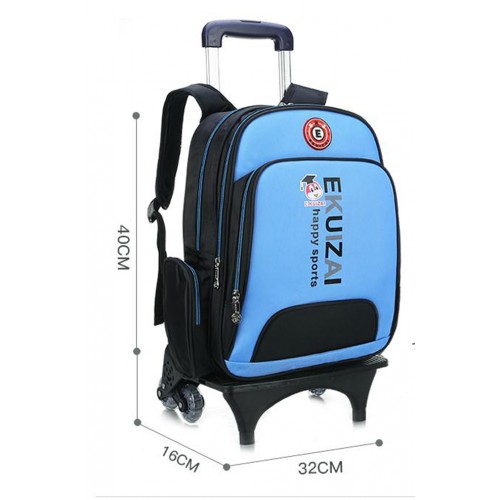 kid rolling luggage backpack