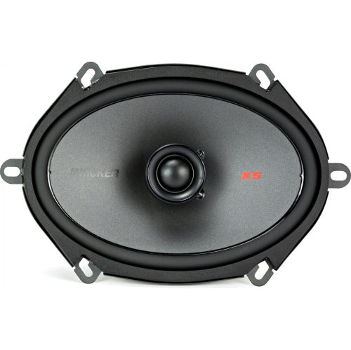 Kicker 44KSC6804 6"x8" 2-Way Coaxial Car Speakers With Added Bonus Zagg Cleaner