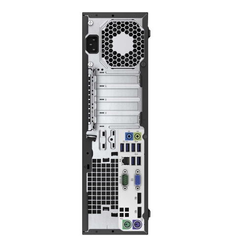 HP EliteDesk 800G2 SFF (Intel Core i5-6500 3.2GHz / 8G RAM / 240G SSD / BT 4.0 / Win 10 Pro / EN/FR) by HP - Refurbished condition - Image 3