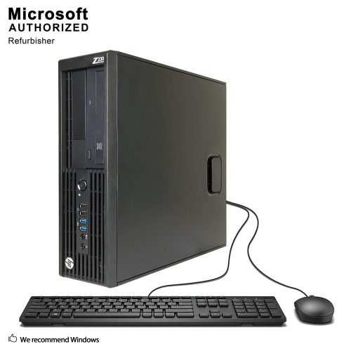 Refurbished (Good) - HP Z230 SFF,Intel Core i7-4770 3.4G,16G RAM