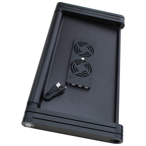 Uncaged Ergonomics WorkEZ Cool Laptop Stand - Black