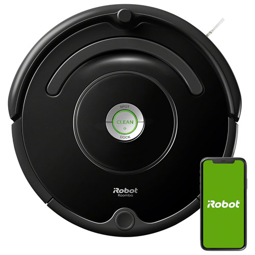 Aspirateur-robot Roomba 675 d'iRobot - Noir
