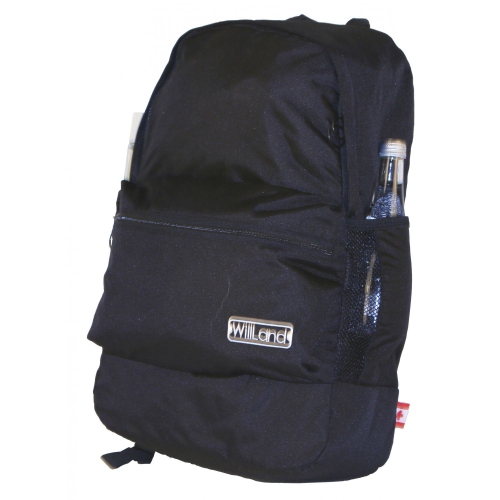 WillLand Outdoors Scenery "66" Backpack, Dark Grey/Pink