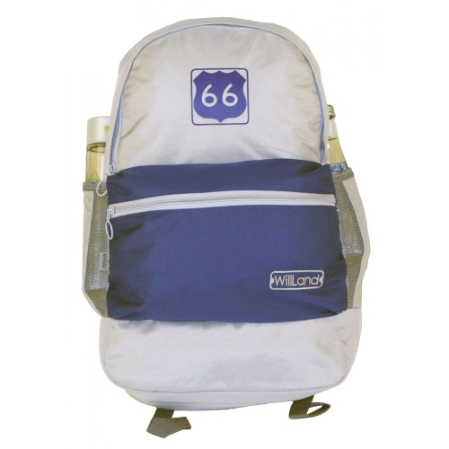 WILLLAND OUTDOORS  Scenery "66" Backpack, Light Grey/blue