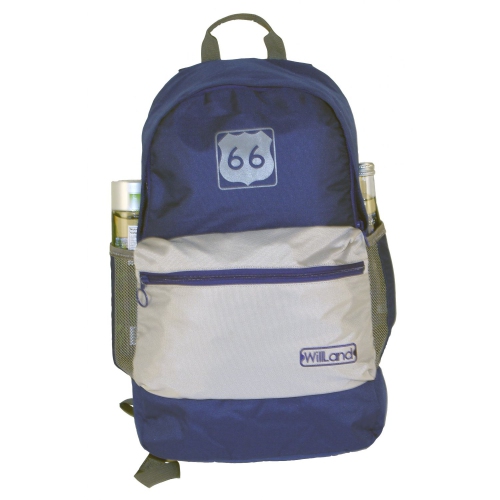 WILLLAND OUTDOORS  Scenery "66" Backpack, Blue/light In Grey