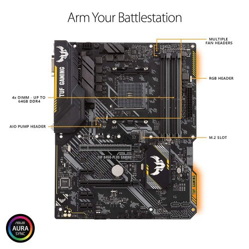 Desktop Motherboard - AMD Chipset - Socket AM4 -