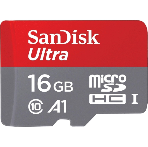SANDISK  Ultra 16GB Micro Sdhc Uh-I Card With Adapter