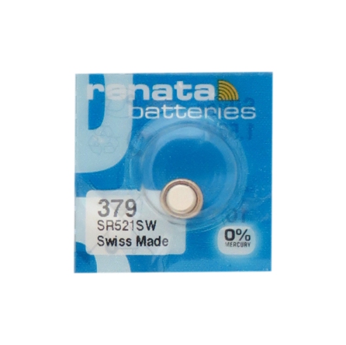 RENATA  50-Pack 379 / Sr63 Oxide Button Batteries In Silver