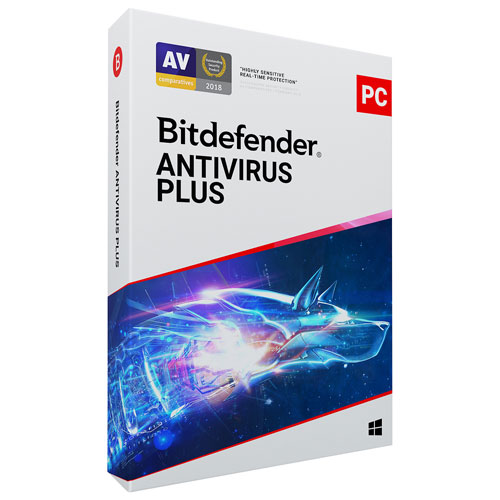 Bitdefender Antivirus Plus Bonus Edition - 3 User - 2 Year - Only at Best Buy