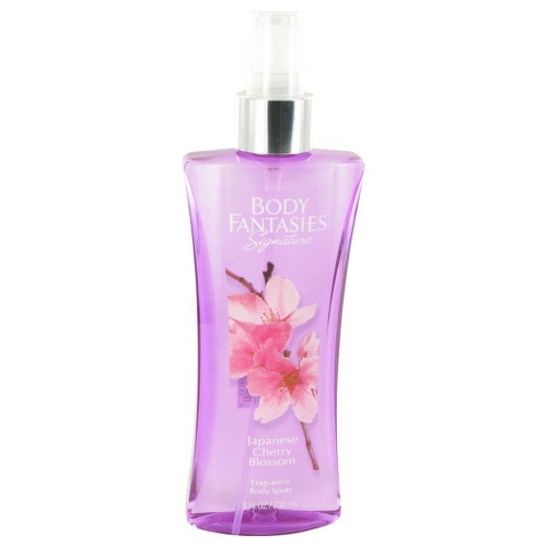 PARFUMS DE COEUR  Body Fantasies Signature for Women Japanese Cherry Blossom Fragrance Body Spray, 8.0 Ounces