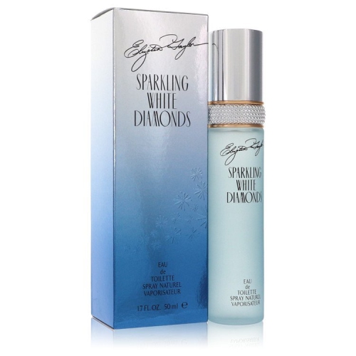 ELIZABETH TAYLOR  Sparkling Diamondseau De Toilette Spray 1.7 OZ / 50 Ml In White