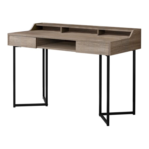 MONARCH  Specialties I 7360 Computer Desk 48"l Dark Taupe And Metal In Black