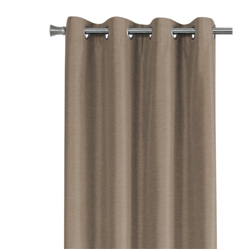 Monarch Specialties i 9839 curtain panel 2pcs 52"w x 95"h brown solid blackout
