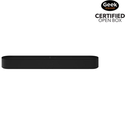 Open Box - Sonos Beam Sound Bar with Amazon Alexa and Google Assistant Built-In - Black