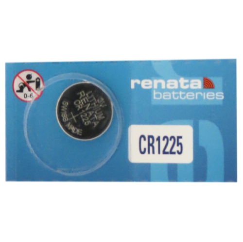 5-Pack CR1225 Renata 3 Volt Lithium Coin Cell Batteries