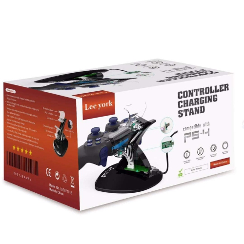Playstation 4 Charger & Pro Playstation Controller Charger Dual USB Charging Station Stand Docking Playstation 4 PS4 Slim