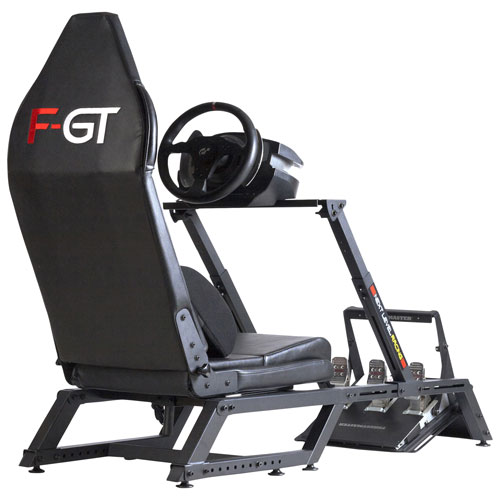 Next Level Racing F-GT Formula and GT Simulator Cockpit - Matte Black