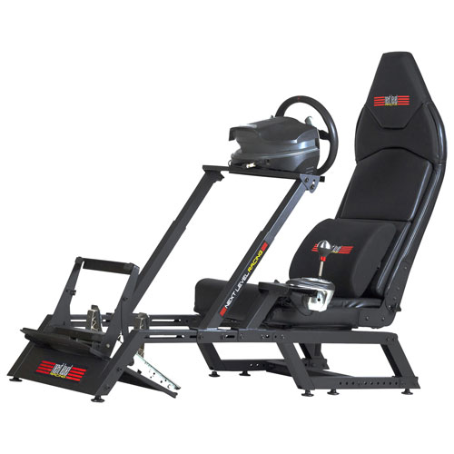 Next Level Racing F-GT Formula and GT Simulator Cockpit - Matte Black