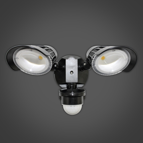 Xtricity LED Motion sensor 2 heads 23W/5000k/2400L black