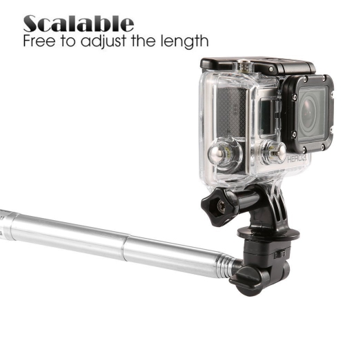 Ultimaxx Selfie Stick Monopod with Adapter For DSLR, SLR And All GoPro Cameras, Collapses to 8.6 Extend to 40 Inch