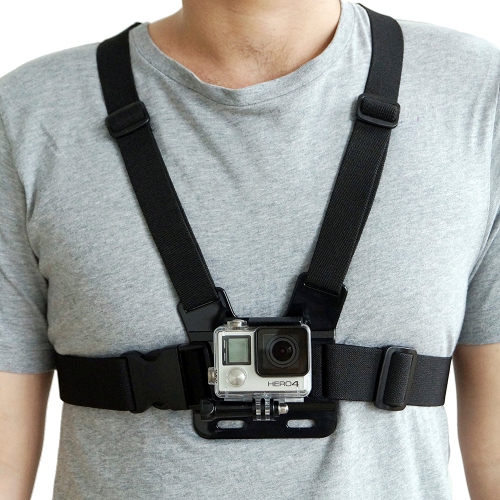 Ultimaxx Adjustable Chest Mount Harness For All GoPro Cameras, One Size Fits Most, Perfect for Extreme Sports