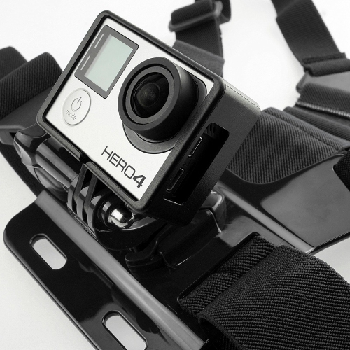 Ultimaxx Adjustable Chest Mount Harness For All GoPro Cameras, One Size Fits Most, Perfect for Extreme Sports