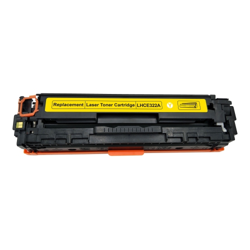 NEW SUPERIOR QUALITY! HP CE322A Yellow Compatible Toner Cartridge - FREE SHIPPING OVER $50 !!