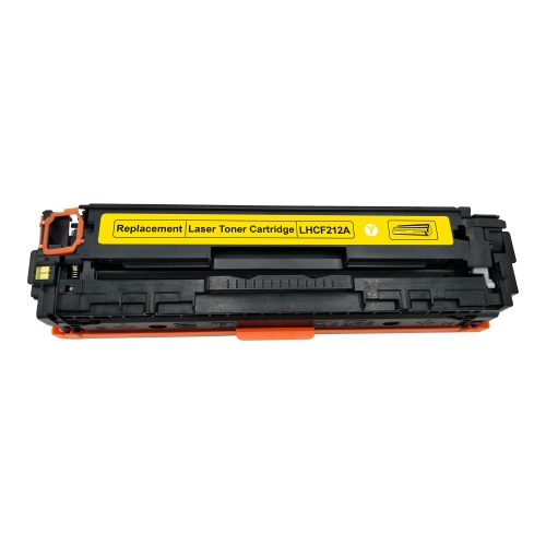NEW SUPERIOR QUALITY! HP CF212A Yellow Compatible Toner Cartridge - FREE SHIPPING OVER $50 !!