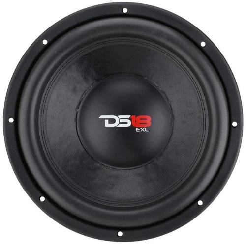 DS18 EXL-X12.2D Subwoofer 12 "à cadre rouge EXL avec double bobine vocale de 2 ohms - 2500 watts