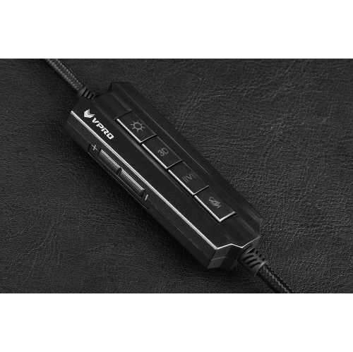 Rapoo VPRO VH600 Gaming Virtual 7.1 Channel Headset - Black