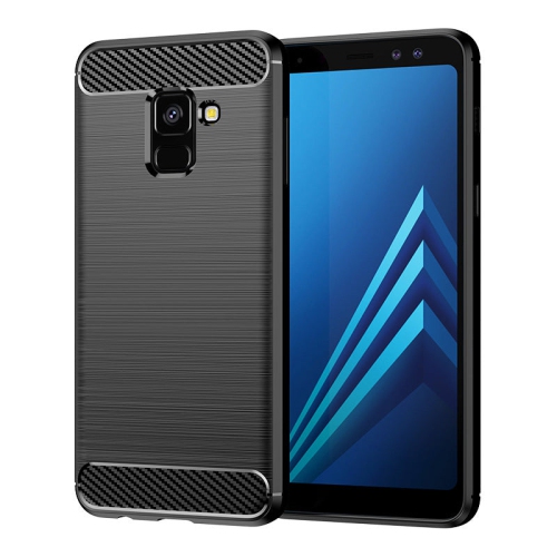 PANDACO Black Brushed Metal Case for Samsung Galaxy A8