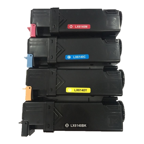 NEW SUPERIOR QUALITY! Xerox 6140 Compatible Toner Cartridge Set - FREE SHIPPING OVER $50!!
