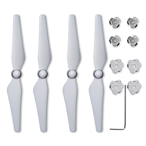 Ultimaxx 2 Pairs Quick Release Propellers Blades For DJI Phantom 4 Pro And Phantom 4 Advanced - Installation Kit Inclu
