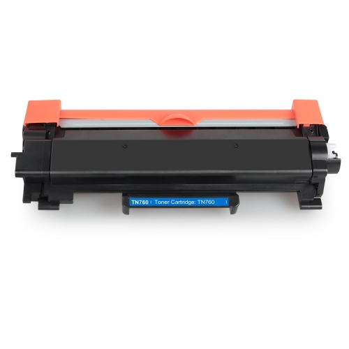 BILLIG INK  New Superior Quality Brother Tn760 (No Chip) Compatible Toner Cartridge In Black
