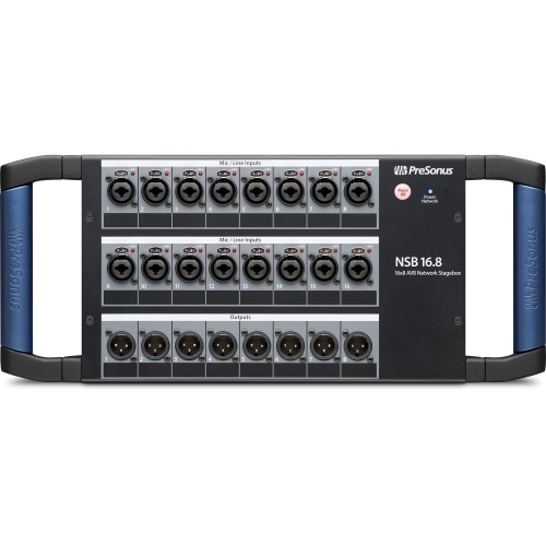Présonus NSB-16.8 16 x 8 AVB-Boîte de scène en réseau