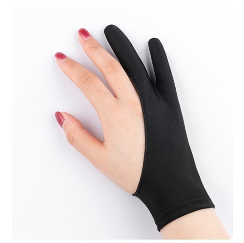 Two-fingers Artist Anti-touch Glove for Drawing Tablet Right