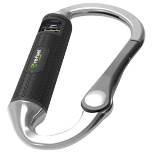 Carabiner clip with built in 3000 mah portable battery charger Carabiner Clip With Built In 3 000 Mah Portable Battery Charger Tanga