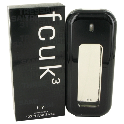 FRENCH CONNECTION  Fcuk 3 By Eau De Toilette Spray 3.4 OZ