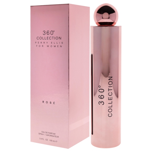 Perry Ellis 360 Collection Rose by Perry Ellis Eau De Parfum Spray 3.4 oz