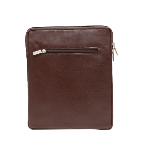 Ashlin Taysha 10"" Leather Tablet Case - Dark Brown