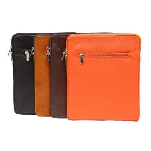 Ashlin Taysha 10"" Leather Tablet Case - Tangerine